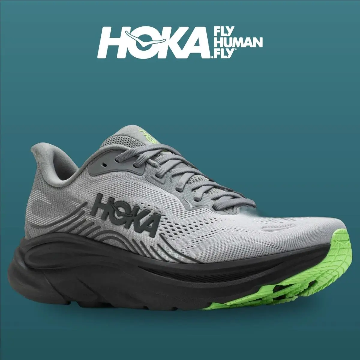 Hoka shoes - HOKA Clifton 11 Wide - Clifton Wide - 1176572-GLCT - Galactic Grey/Stardust 3