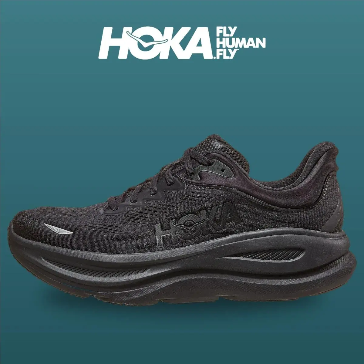 Hoka shoes - HOKA Bondi 9 Extra Wide - 1162011-BBLC - Black 6