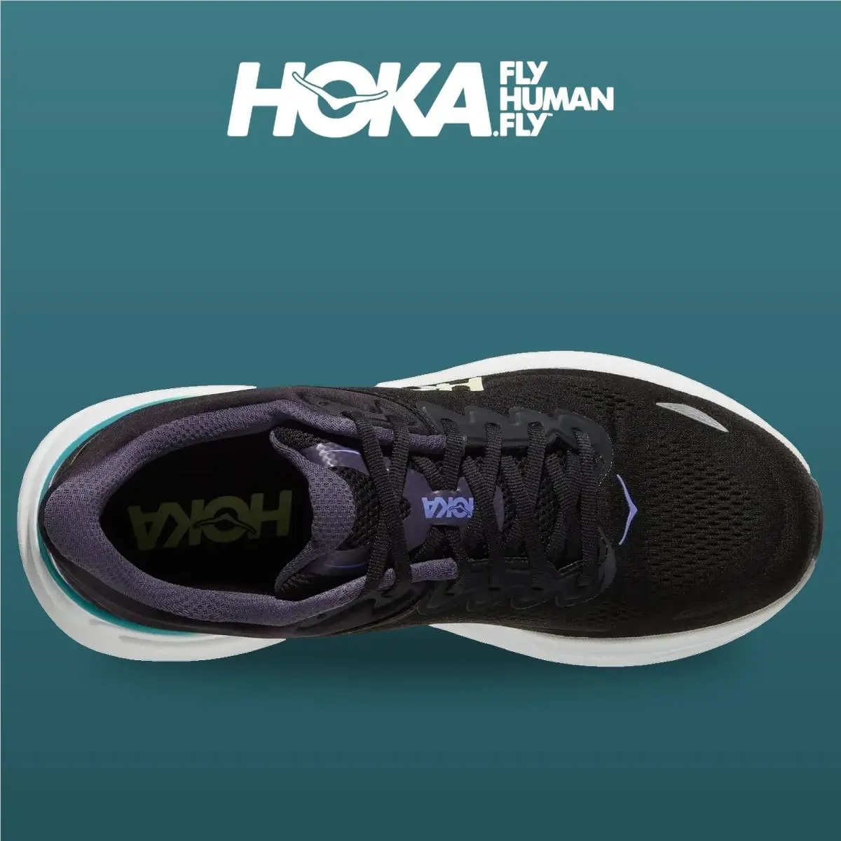Hoka shoes - Bondi 9 - Bondi - 1162011-BNNY - Black/Neon Yuzu 8