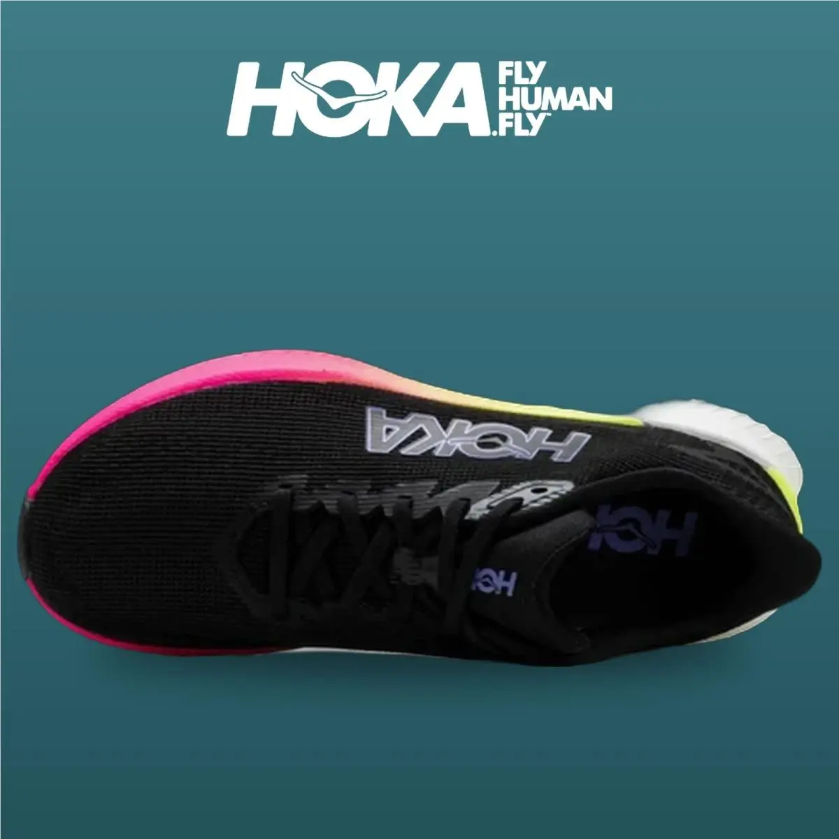 Hoka shoes - Mach X 3 - Mach - 1168720-BNNN - Black/Neon Nebula 8