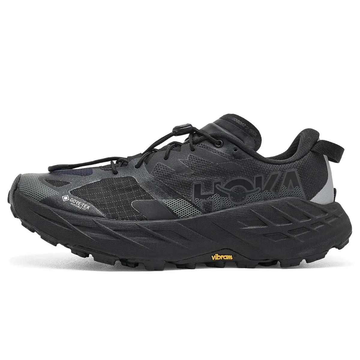 Hoka shoes - Black/Carbon Black 9