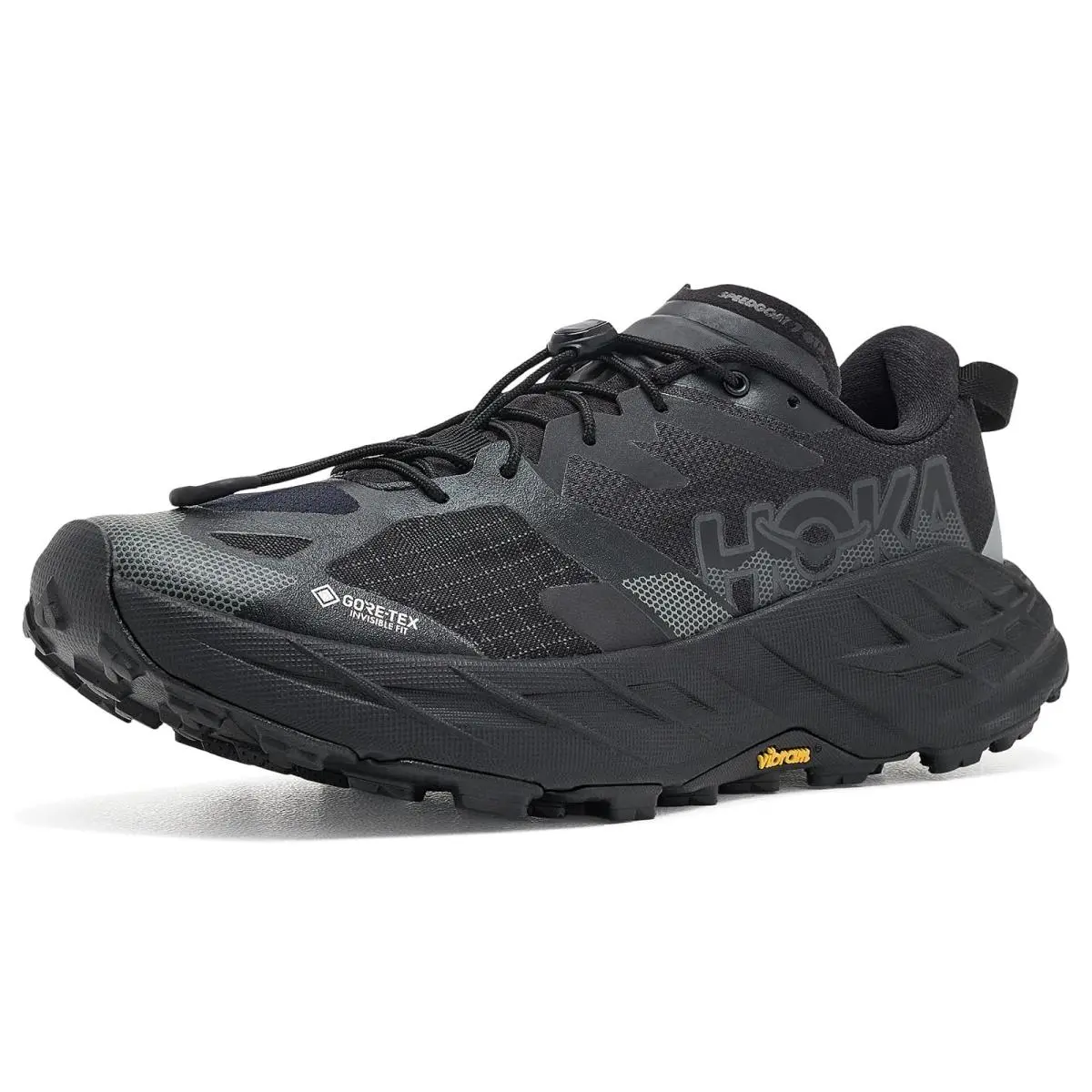 Hoka shoes - Black/Carbon Black 6