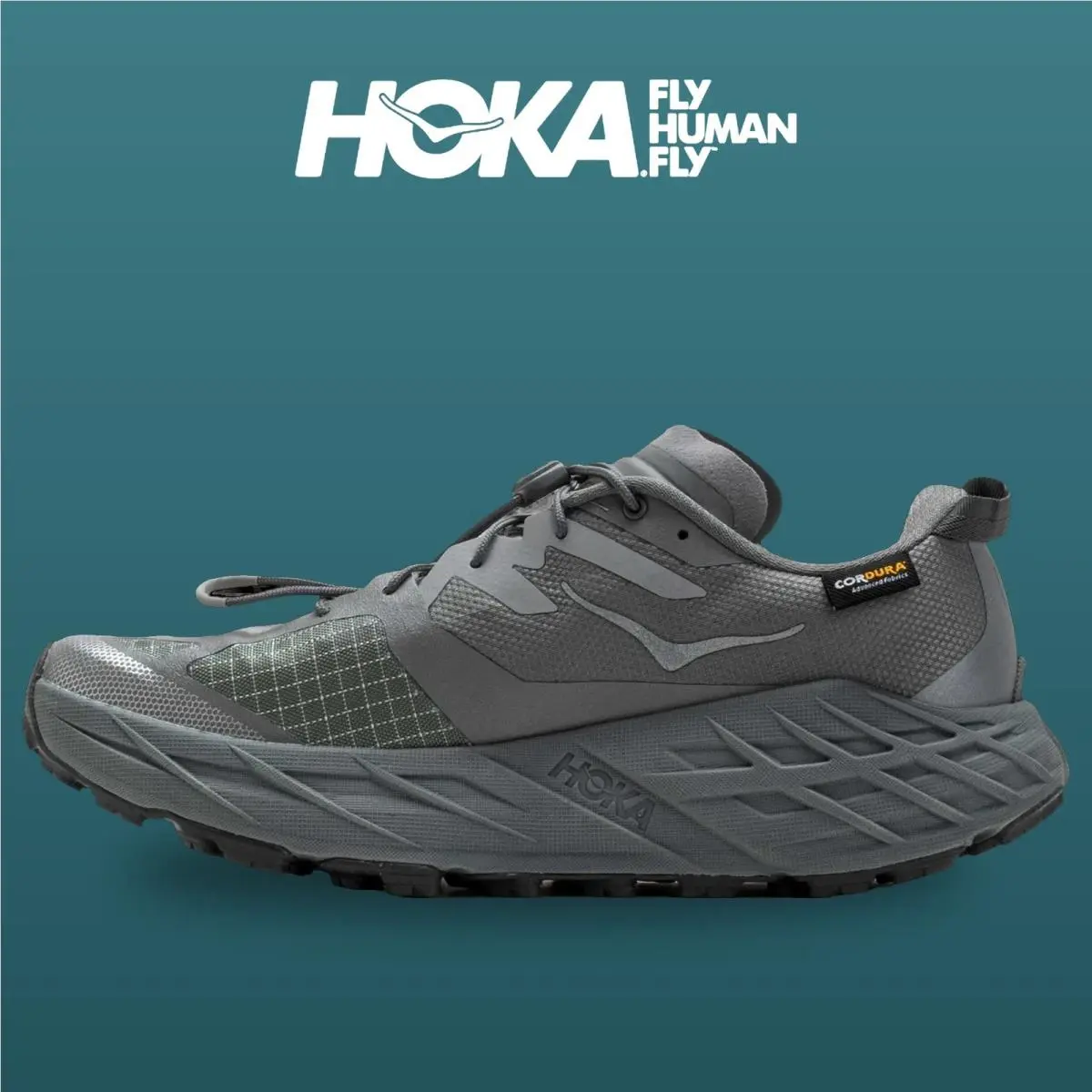 Hoka shoes - Speedgoat 7 Gtx - Speedgoat Gtx - 1176674-ADGL - Asteroid/Galactic Grey 0
