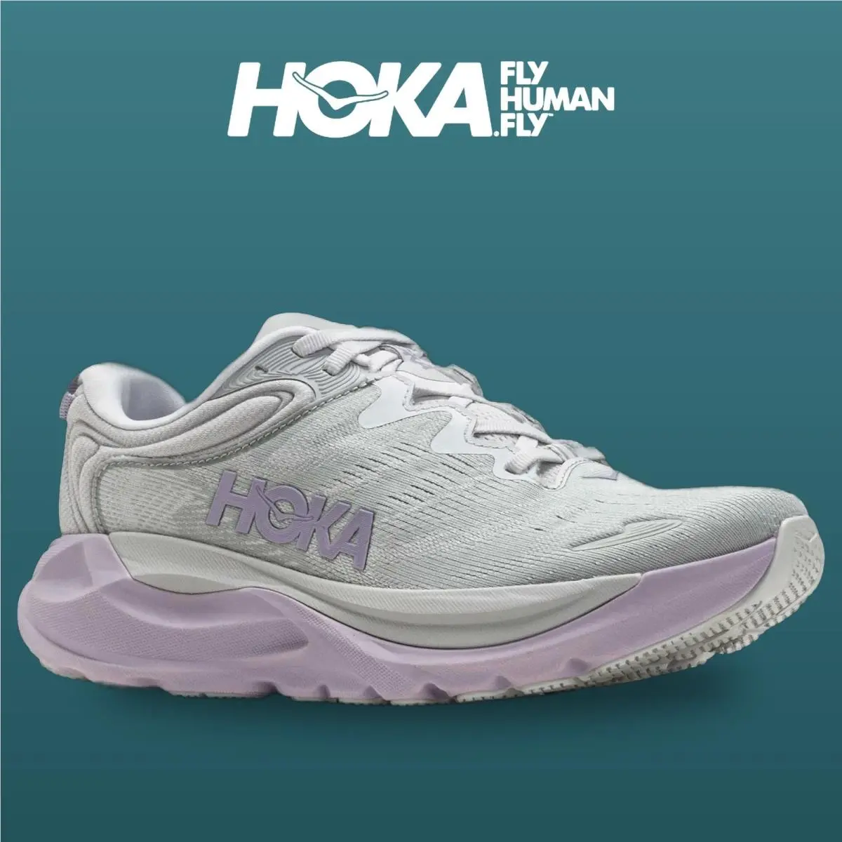 Hoka shoes - Gaviota 6 - Gaviota - 1171933-SLWL - Stardust/Mellow Lilac 3