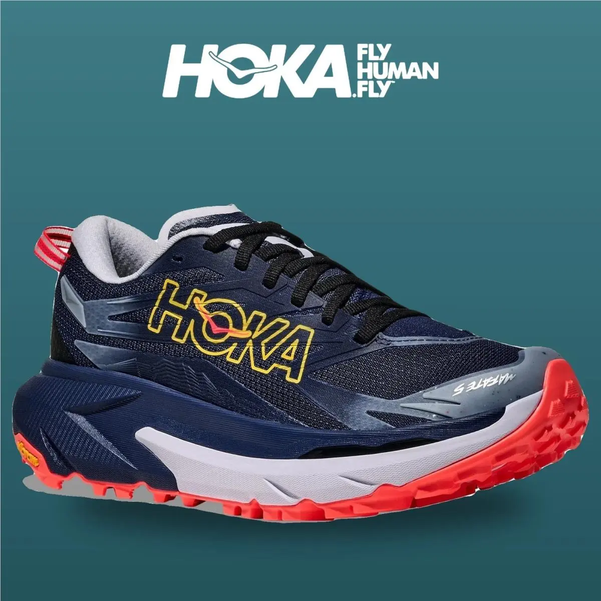 Hoka shoes - Mafate 5 - Mafate - 1168723-MLST - Midnight Blue/Starlight Glow 1