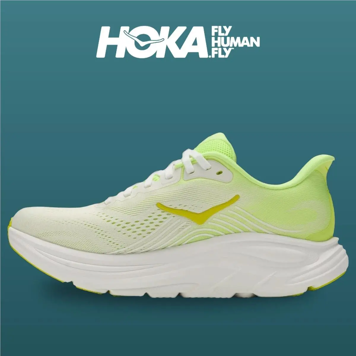 Hoka shoes - Clifton 11 - Clifton - 1176573-NZF - Neon Yuzu/Frost 2