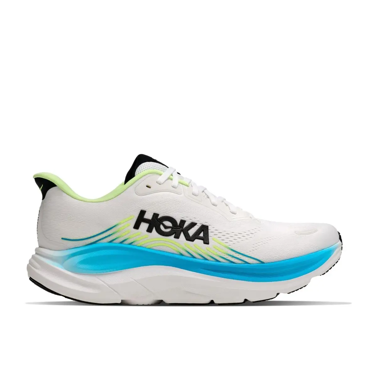 Hoka Clifton 11 Running Shoes in Frost/black Men