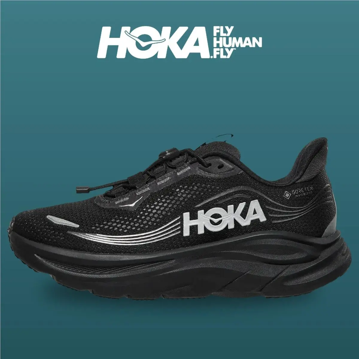 Hoka shoes - Clifton 11 Gtx - Clifton Gtx - 1176575-BBLC - Black 6