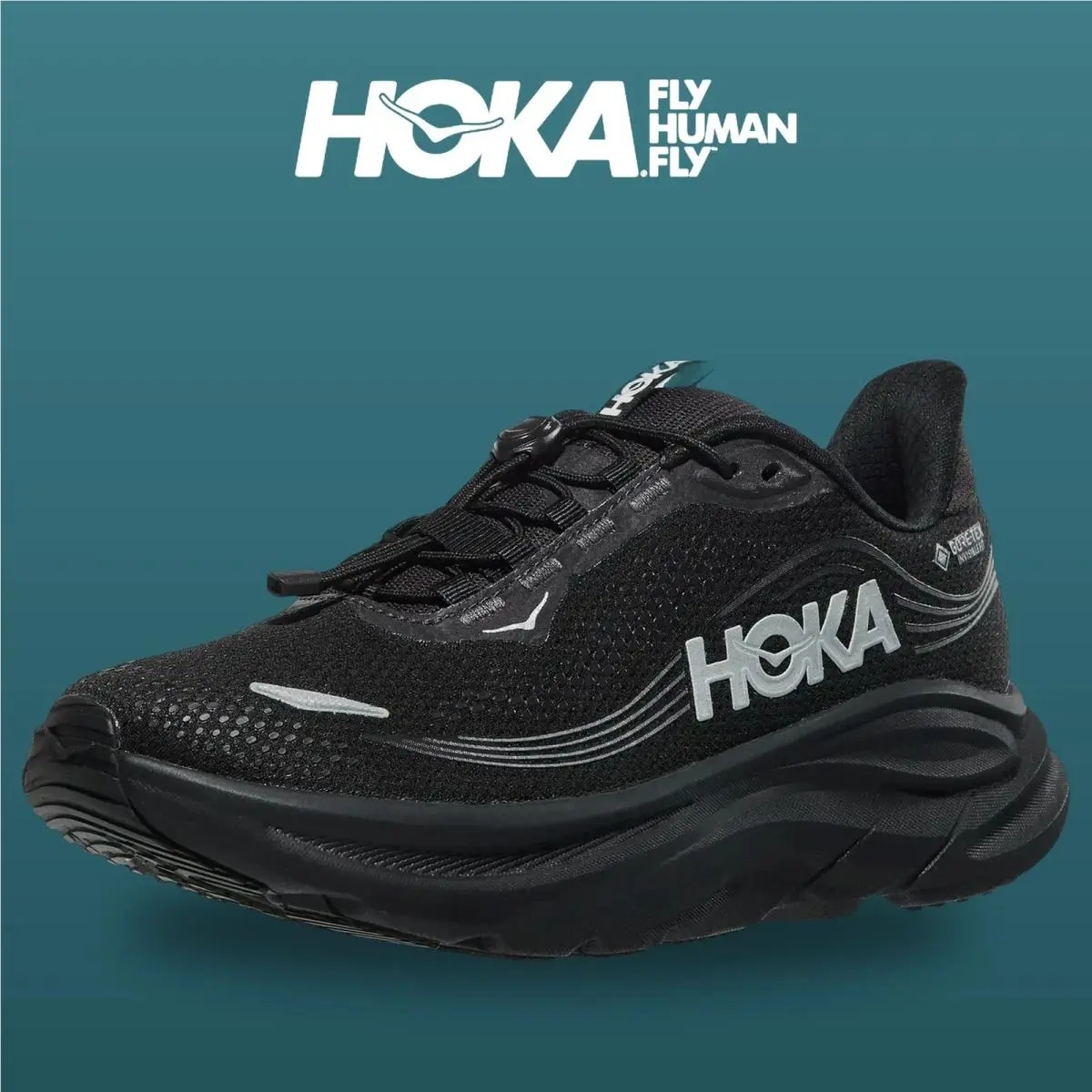 Hoka shoes - Clifton 11 Gtx - Clifton Gtx - 1176575-BBLC - Black 7