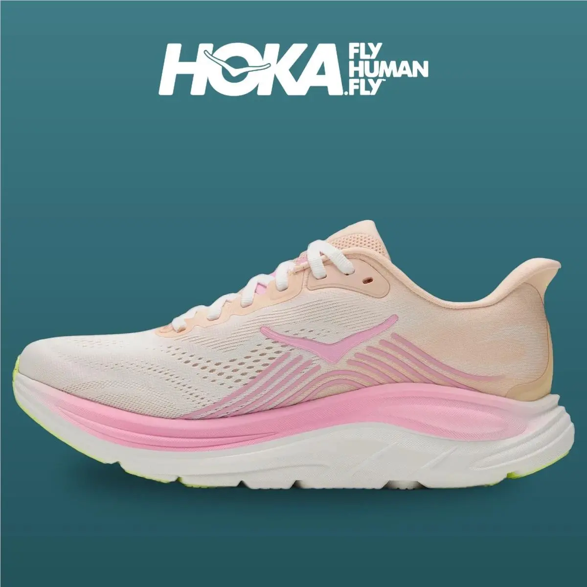 Hoka shoes - Clifton 11 - Clifton - 1176573-TWW - Tangerine Glow/White 11