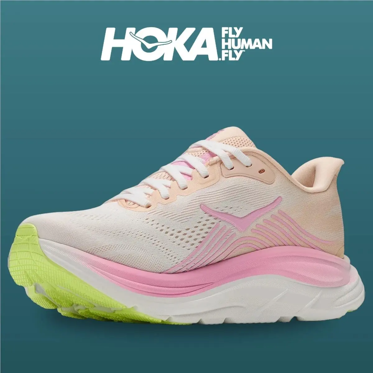 Hoka shoes - Clifton 11 - Clifton - 1176573-TWW - Tangerine Glow/White 15