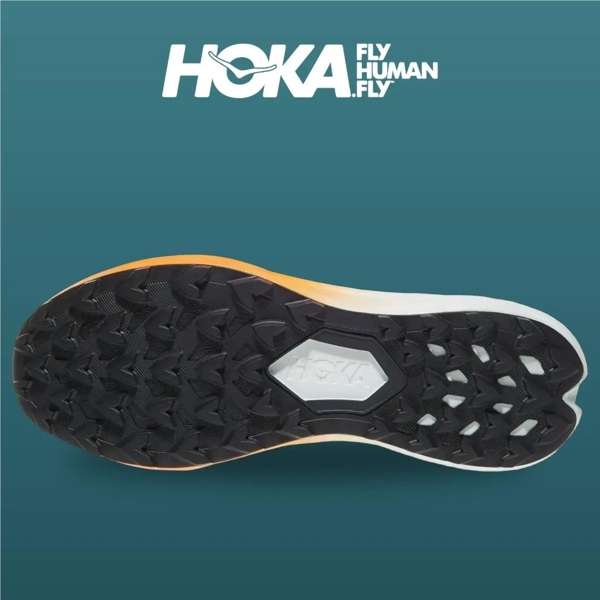 Hoka shoes - Zinal 3 - Zinal - 1171951-FNTN - Frost/Neon Tangerine 3