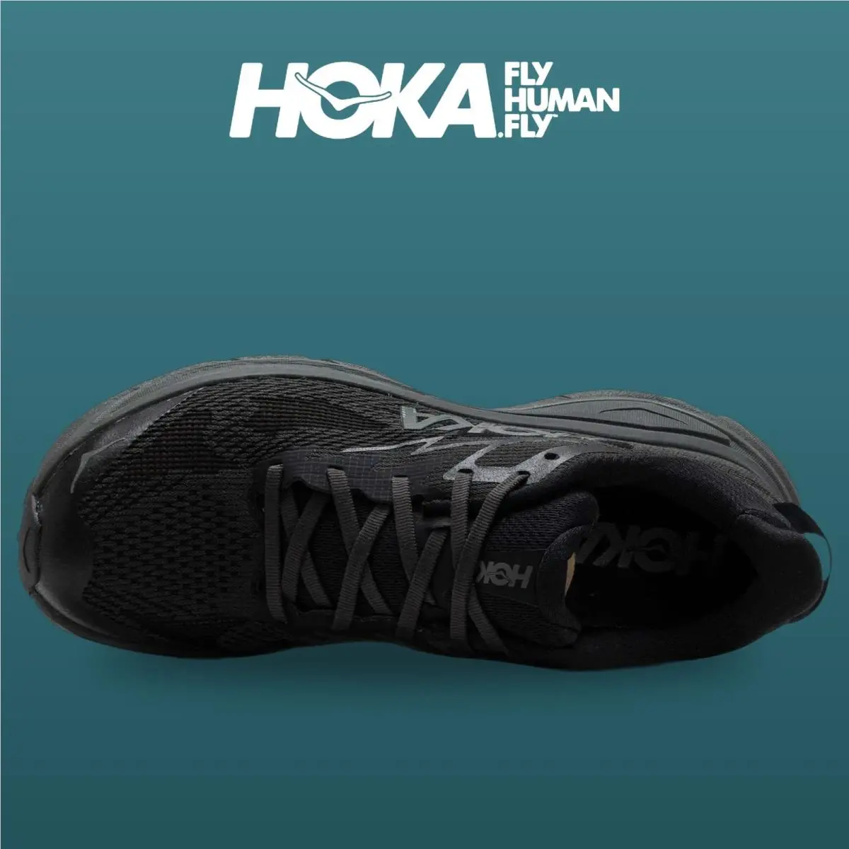 Hoka shoes - HOKA Challenger 8 Wide - Challenger Wide - 1168716-BCKT - Black/Outer Orbit 8