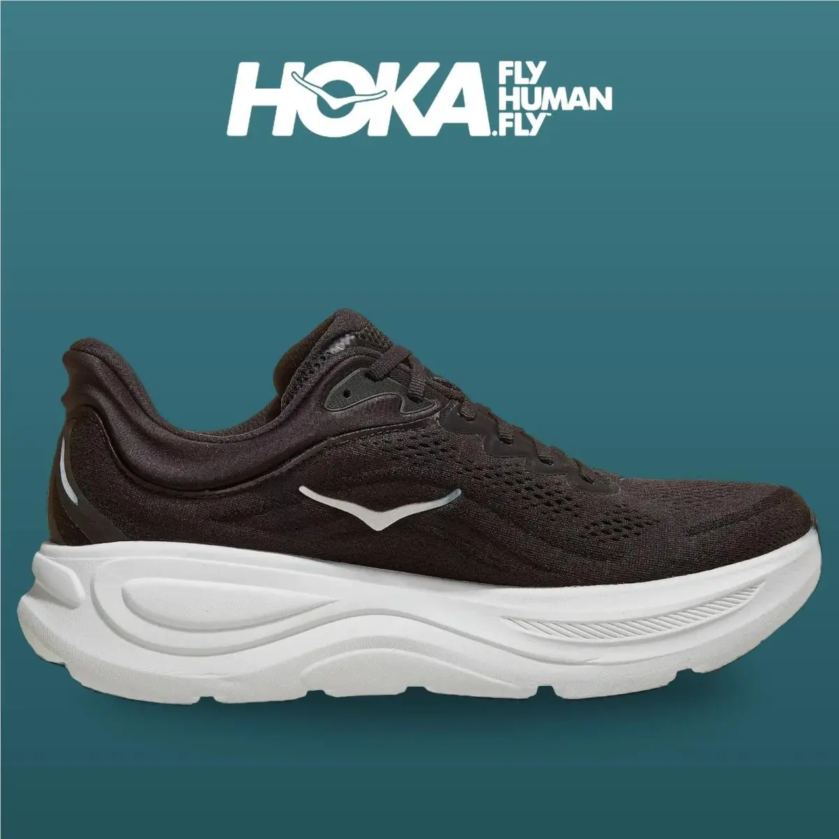 Hoka shoes - HOKA Bondi 9 Wide - Bondi Wide - 1162011-BWHT - Black/White 8