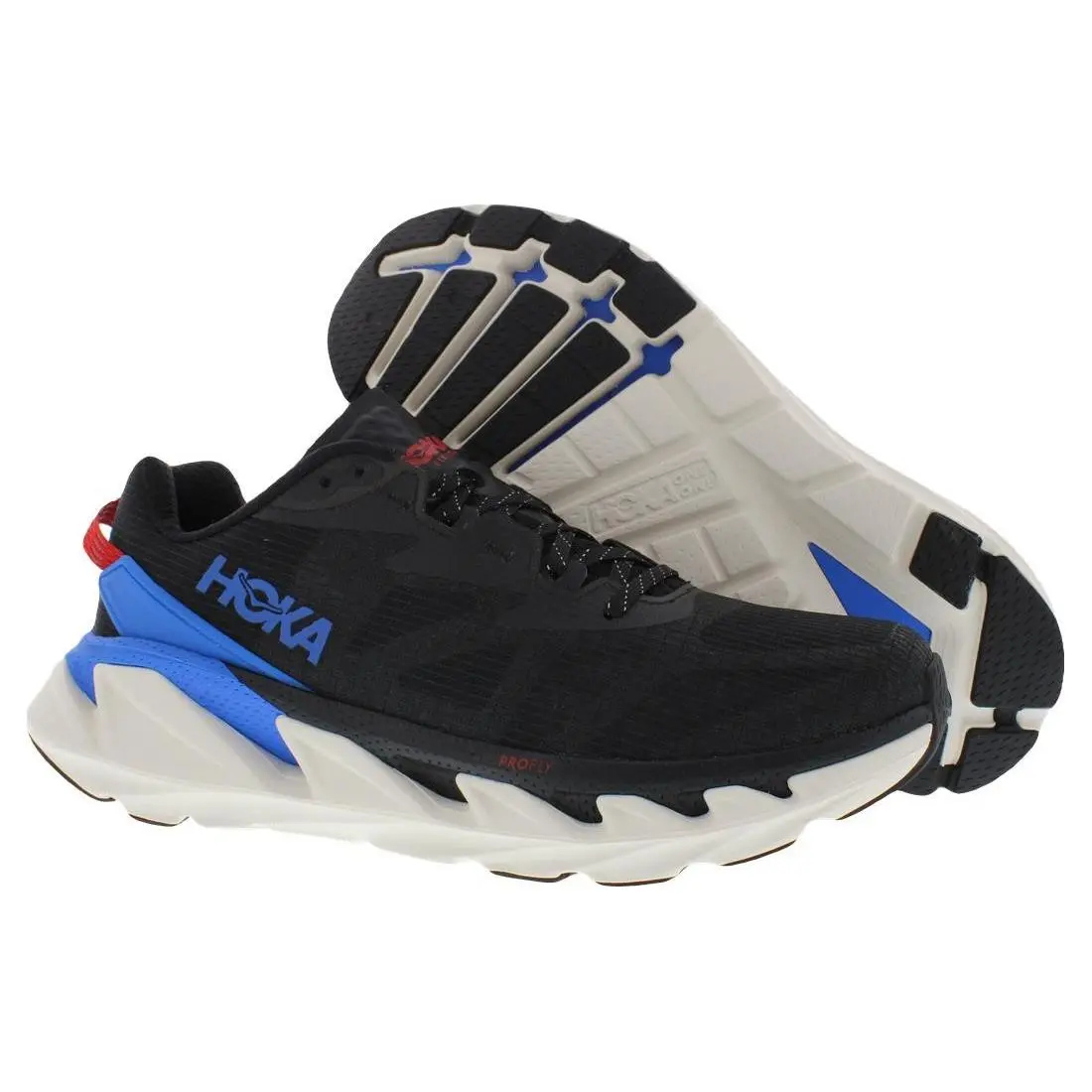 Hoka shoes - Black/Electric Cobalt, Main: Black 3