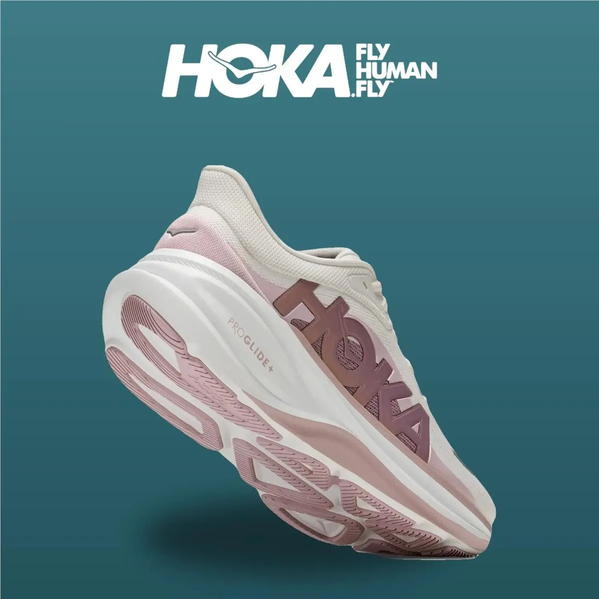 Hoka shoes - Clifton Pro - Clifton Pro - 1183113-AKP - Alabaster/Pink Opal 6