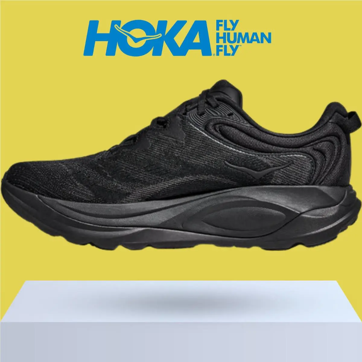 Hoka shoes - Hoka One One Gaviota 6 - Black/Black 0