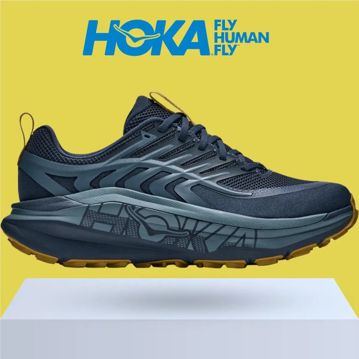 Hoka shoes - Hoka One One Stinson 8 - Varsity Navy/Faded Navy 4