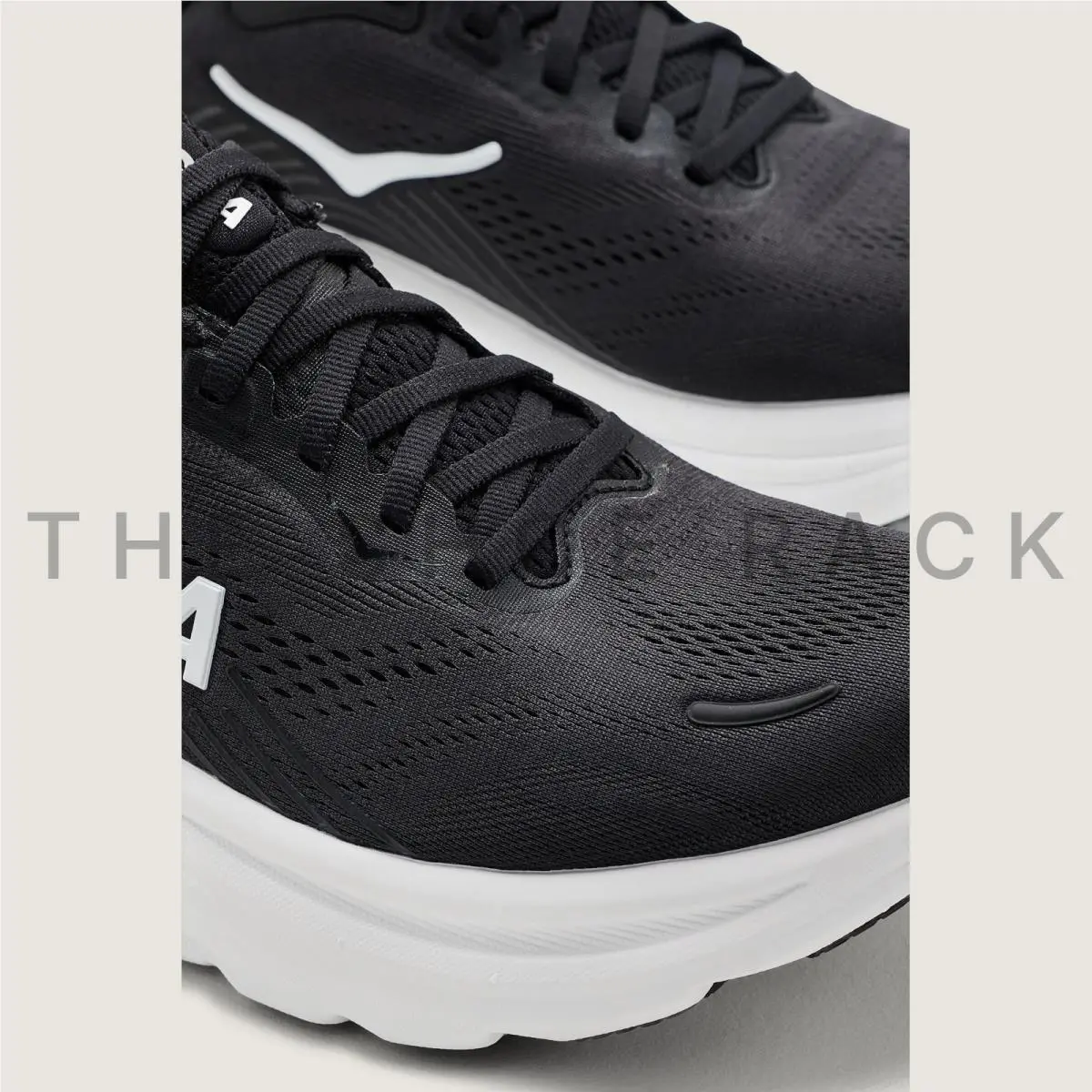 Hoka shoes - Hoka One One Clifton 11 - 1176573-BWHT - Black 3