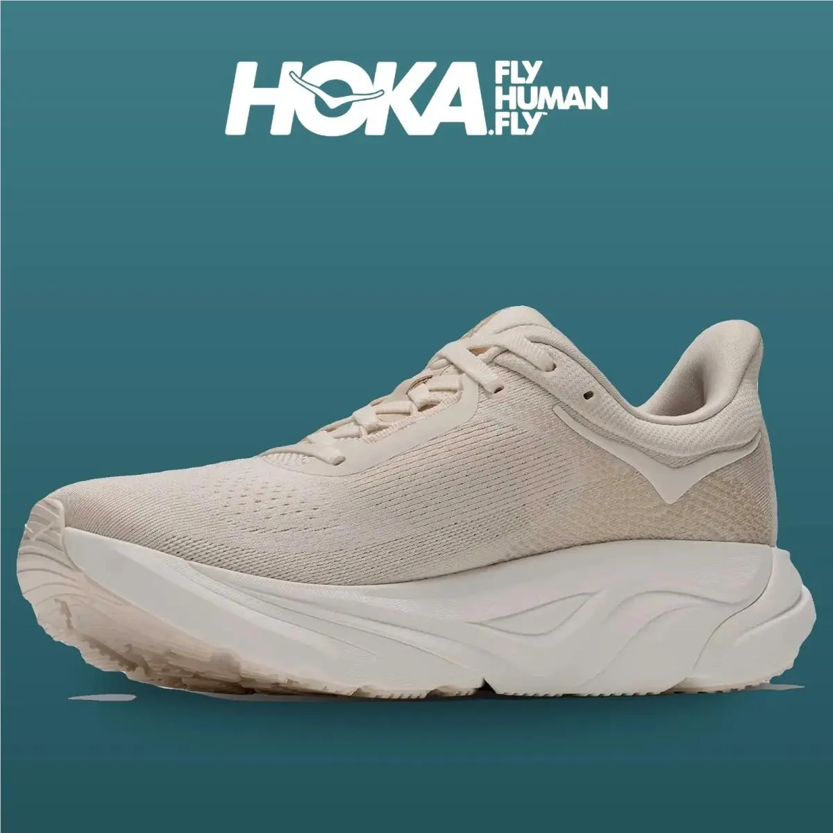 Hoka shoes - Arahi 9 - Arahi - 1176570-ALK - Alabaster/Oat Milk 0