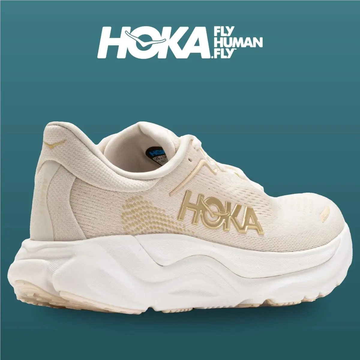 Hoka shoes - Arahi 9 - Arahi - 1176570-ALK - Alabaster/Oat Milk 11