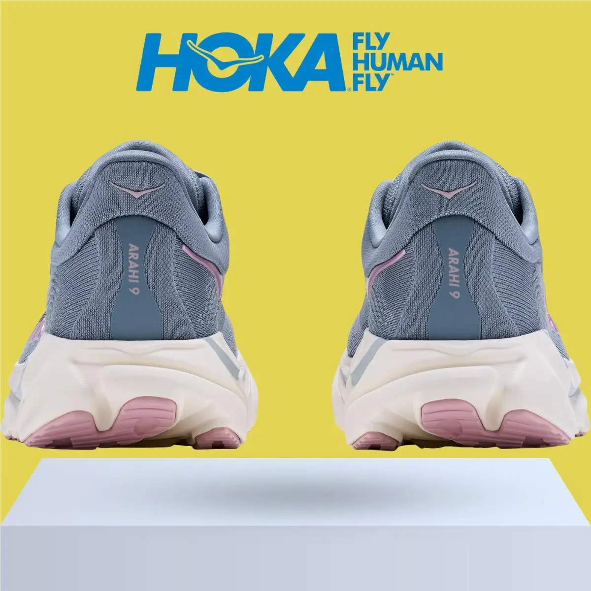 Hoka shoes - Hoka One One Arahi 9 - Alabaster/Oat Milk 31