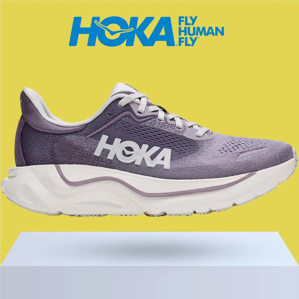 Hoka shoes - Hoka One One Arahi 9 - Alabaster/Oat Milk 19