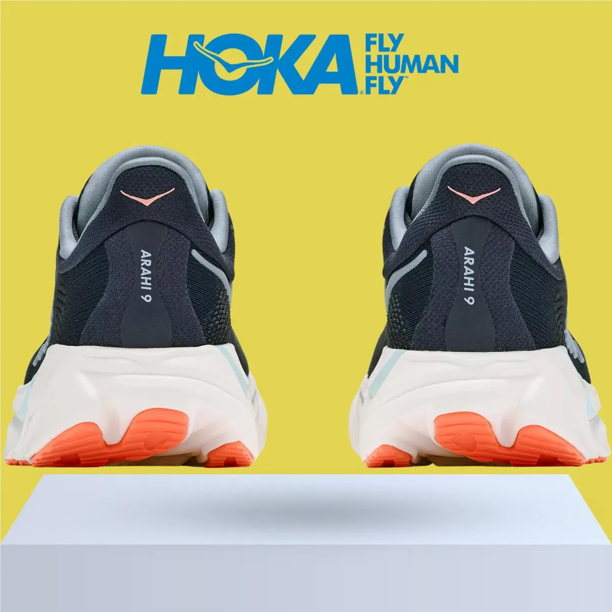 Hoka shoes - Hoka One One Arahi 9 - Alabaster/Oat Milk 36