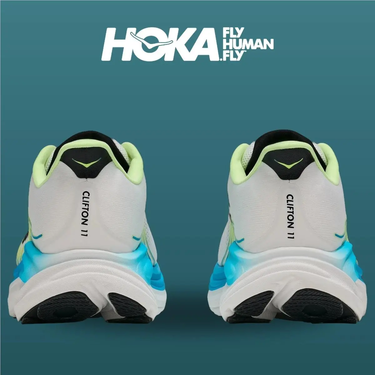 Hoka shoes - Clifton 11 - Clifton - 1176572-FLCK - Frost/Black 3
