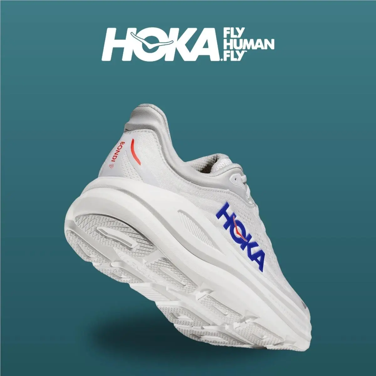 Hoka shoes - HOKA Bondi 9 Wide - Bondi Wide - 1162011-CYLT - Cosmic Grey/Ultramarine 14