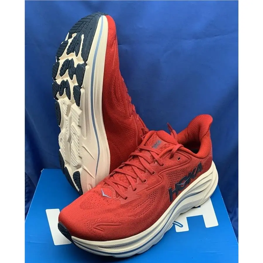 Hoka shoes - Hoka One Clifton 10 - One Clifton - 1162030-VLLN - Red 0