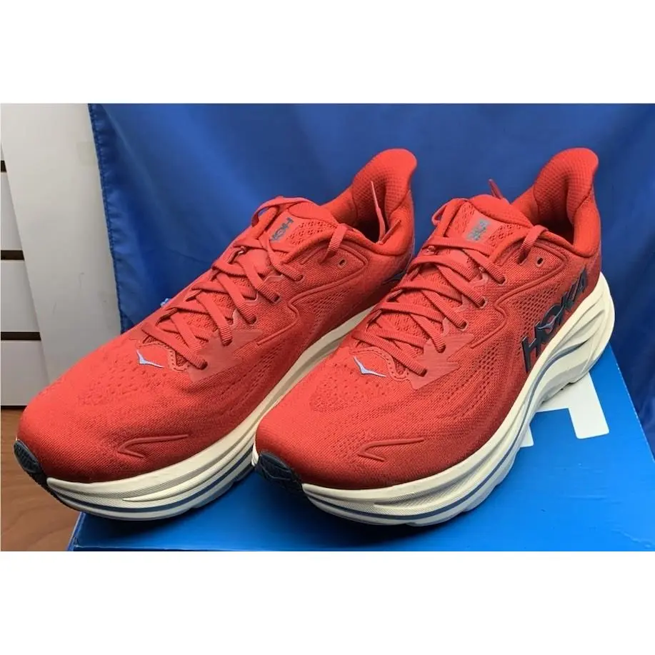 Hoka shoes - Hoka One Clifton 10 - One Clifton - 1162030-VLLN - Red 2