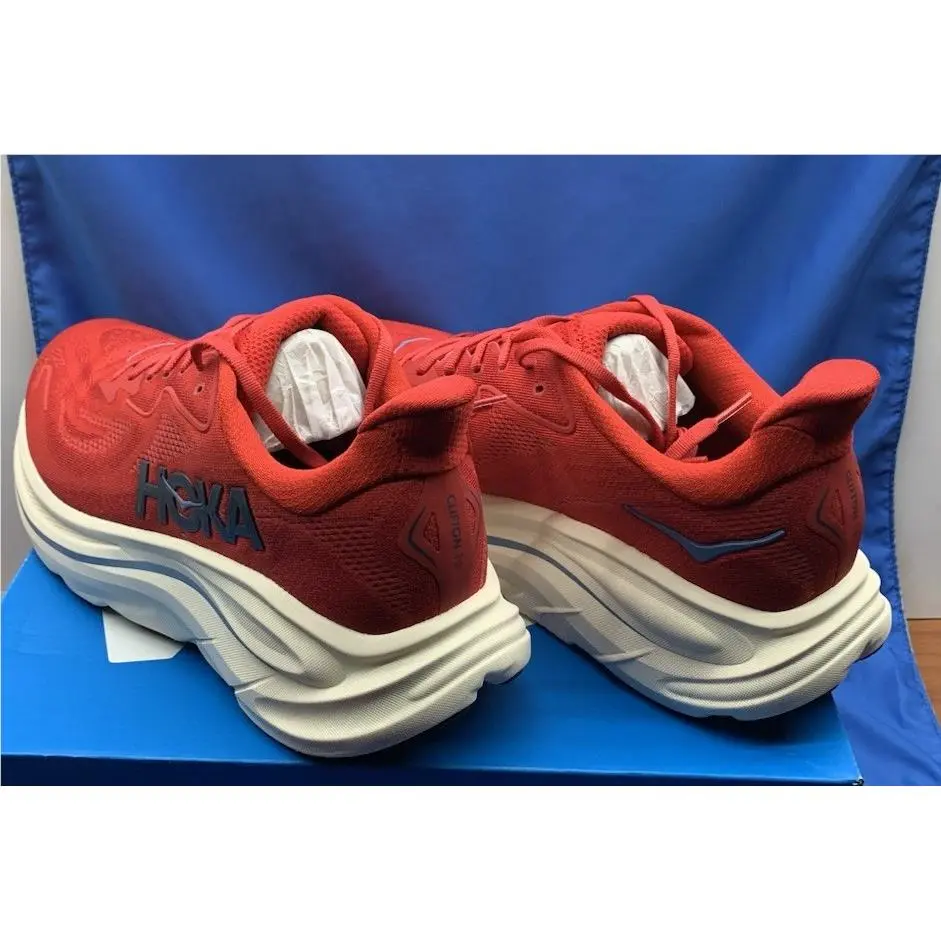 Hoka shoes - Hoka One Clifton 10 - One Clifton - 1162030-VLLN - Red 3