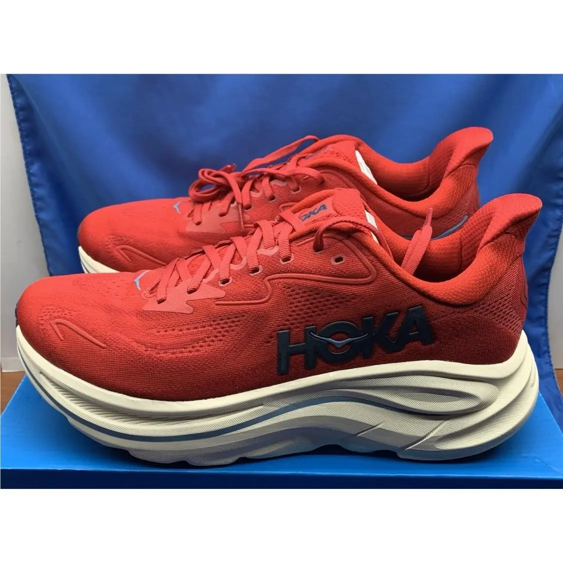 Hoka shoes - Hoka One Clifton 10 - One Clifton - 1162030-VLLN - Red 5