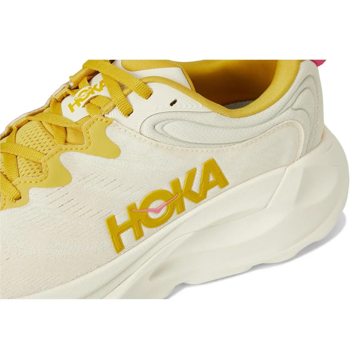 Hoka shoes - Birch/Yellow Gold 4