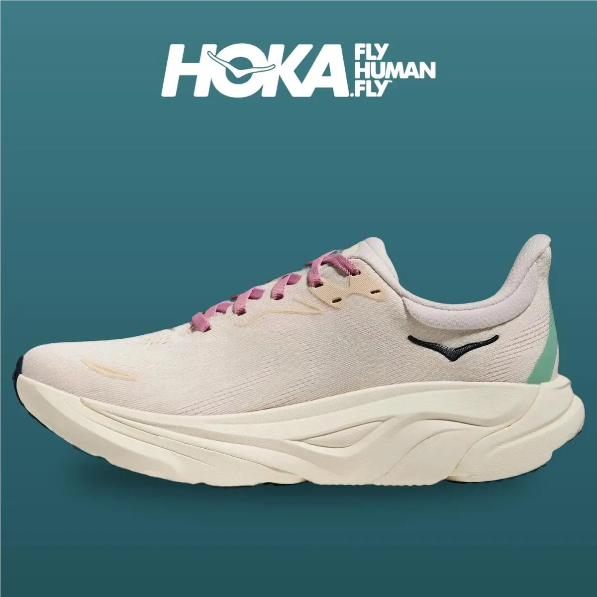 Hoka shoes - HOKA Arahi 8 Wide - Arahi Wide - 1168691-RCRM - Rose Cream/Alabaster 2