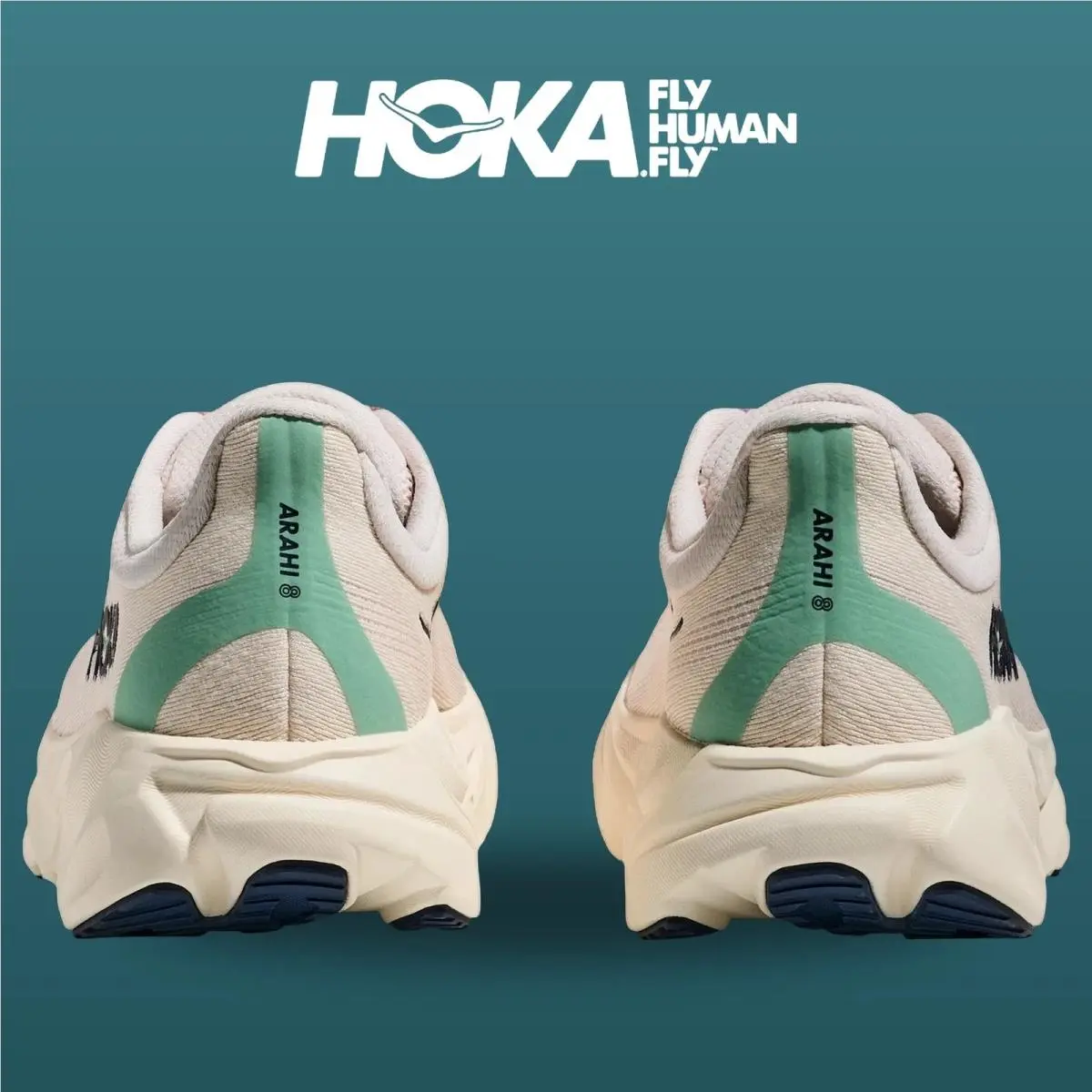 Hoka shoes - HOKA Arahi 8 Wide - Arahi Wide - 1168691-RCRM - Rose Cream/Alabaster 14