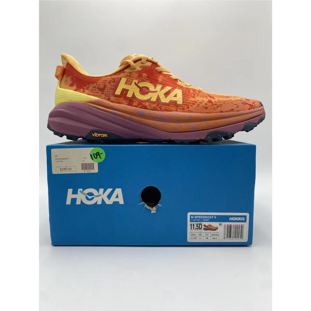 Hoka shoes - Hoka One One Speedgoat - One One Speedgoat - Orange 8