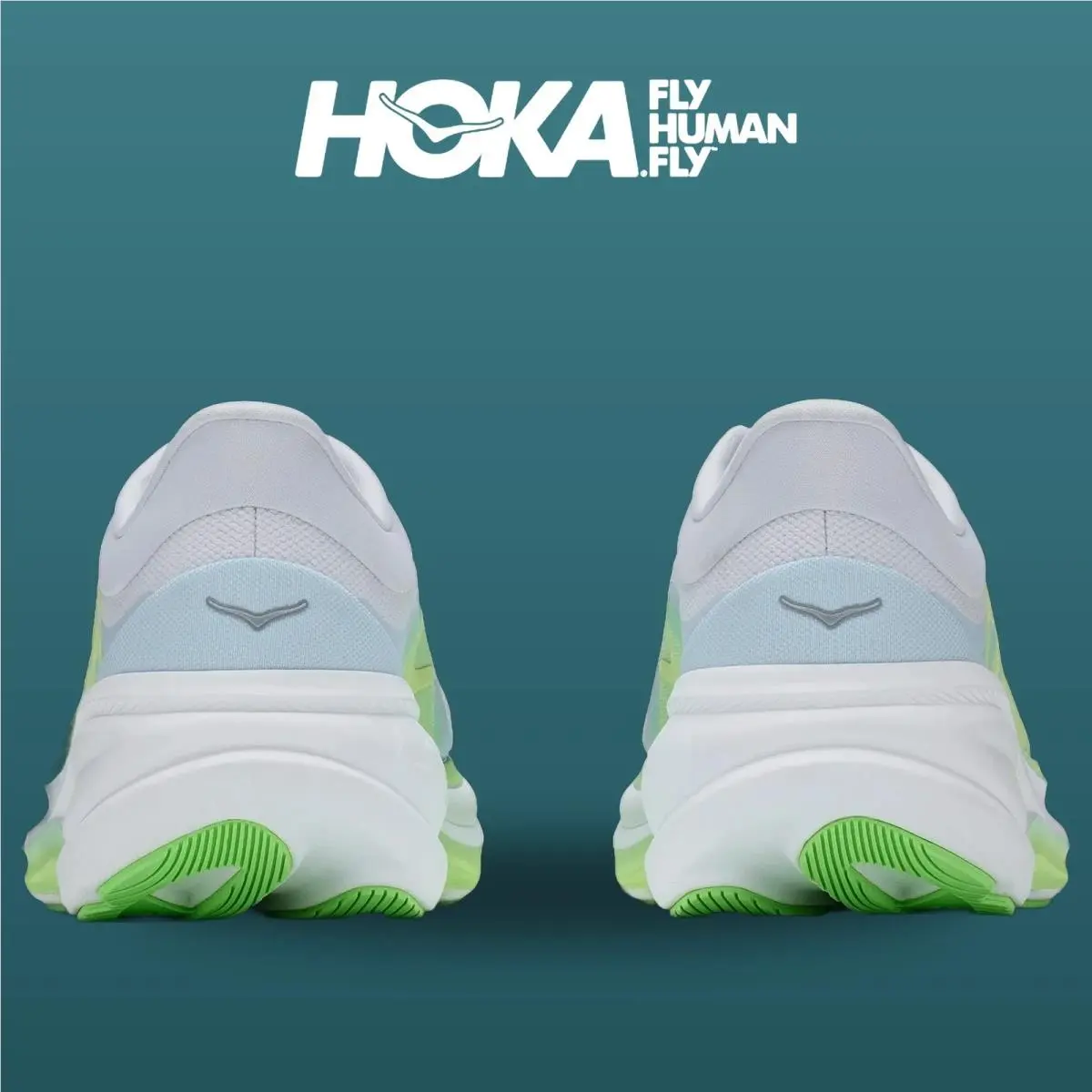 Hoka shoes - Clifton Pro - Clifton Pro - 1176530-CNNY - Cosmic Grey/Neon Yuzu 4