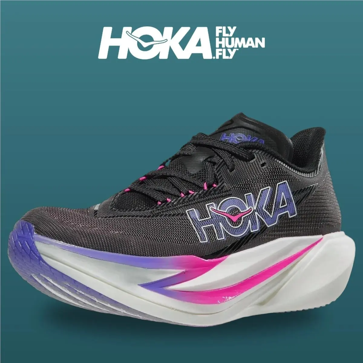 Hoka shoes - Cielo X1 3 0 - Cielo - 1171927-CRBN - Carbon Black/Black 0