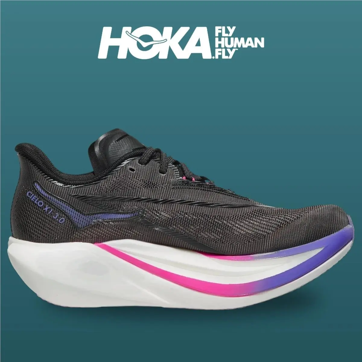 Hoka shoes - Cielo X1 3 0 - Cielo - 1171927-CRBN - Carbon Black/Black 7