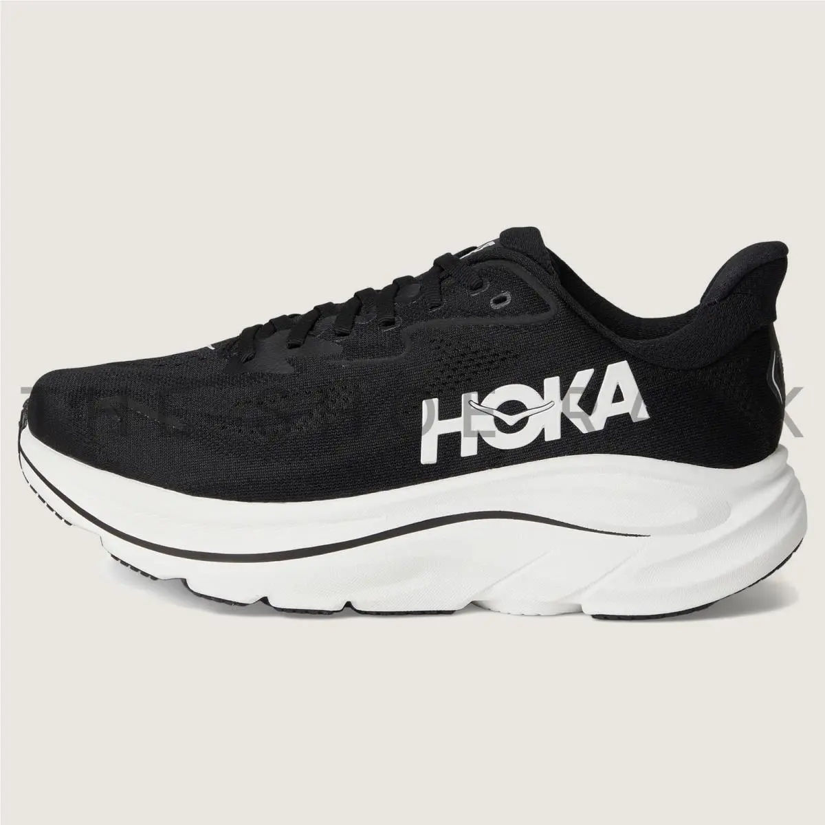 Hoka shoes - Hoka One One Clifton 10 - 1162031-BWHT - Black 9