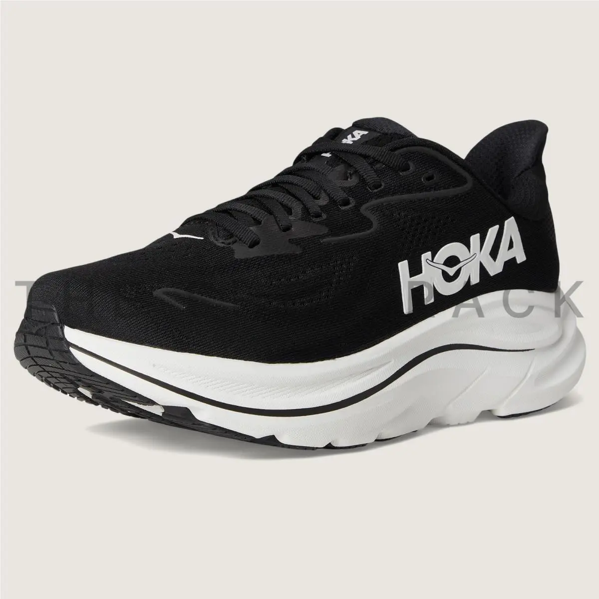Hoka shoes - Hoka One One Clifton 10 - 1162031-BWHT - Black 11