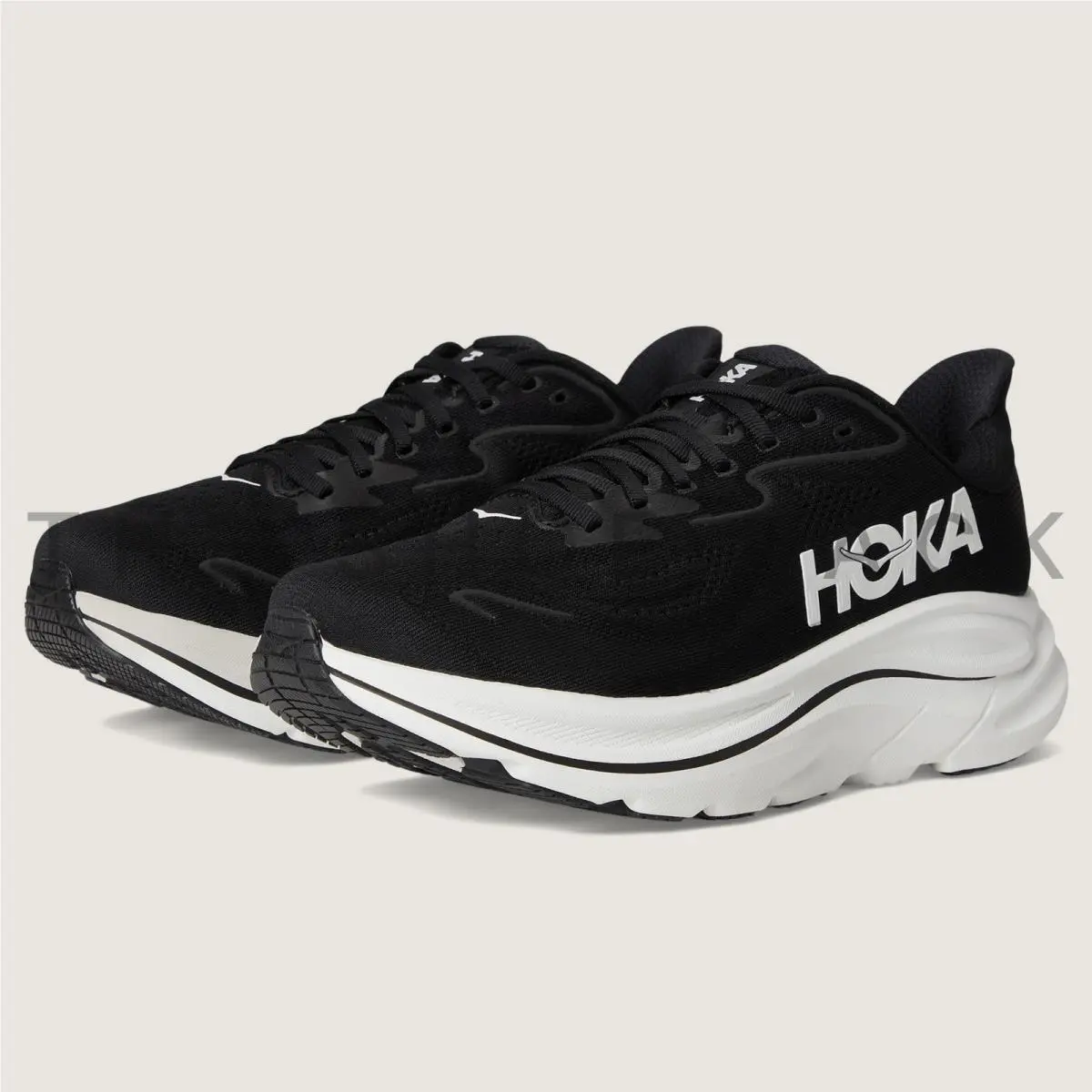 Hoka shoes - Hoka One One Clifton 10 - 1162031-BWHT - Black 6