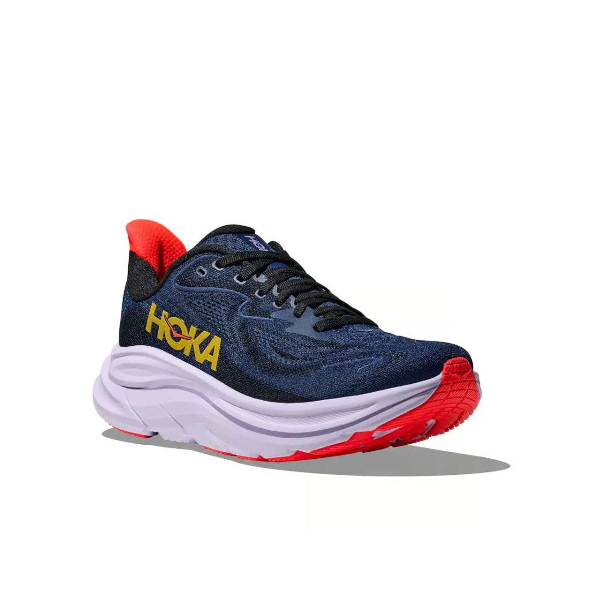 Hoka Clifton 10 Women`s Shoes Midnight Blue/starlight Glow 1162031-MLST