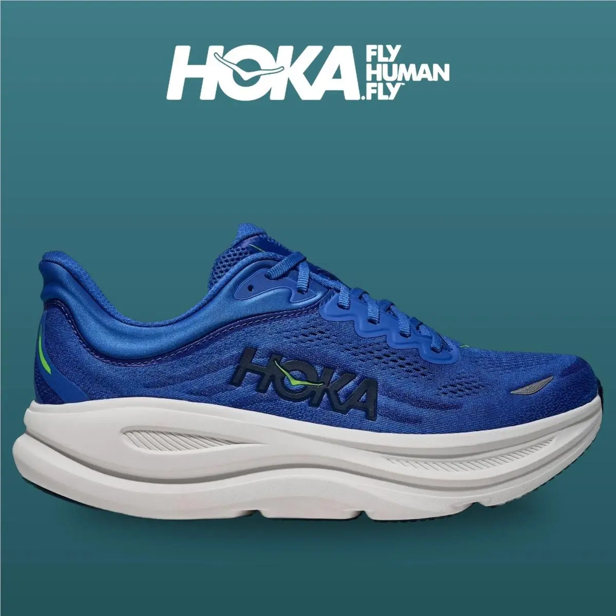 Hoka shoes - Bondi 9 - Bondi - 1162011-CBLL - Cobalt Blue/Ultramarine 8