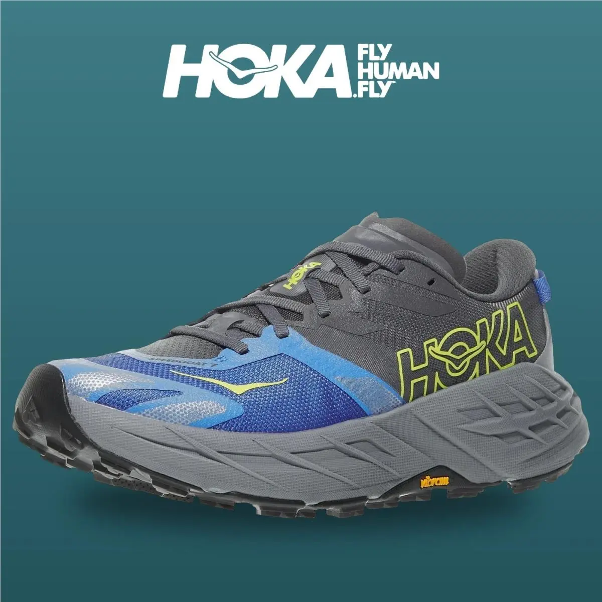Hoka shoes - HOKA Speedgoat 7 Wide - Speedgoat Wide - 1171928-OTV - Outer Orbit/Virtual Blue 7