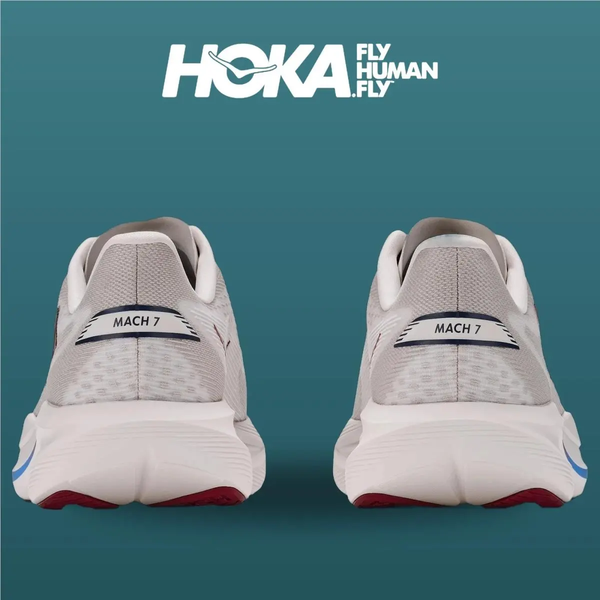 Hoka shoes - Mach 7 - Mach - 1171904-PTYG - Putty/Grout 12