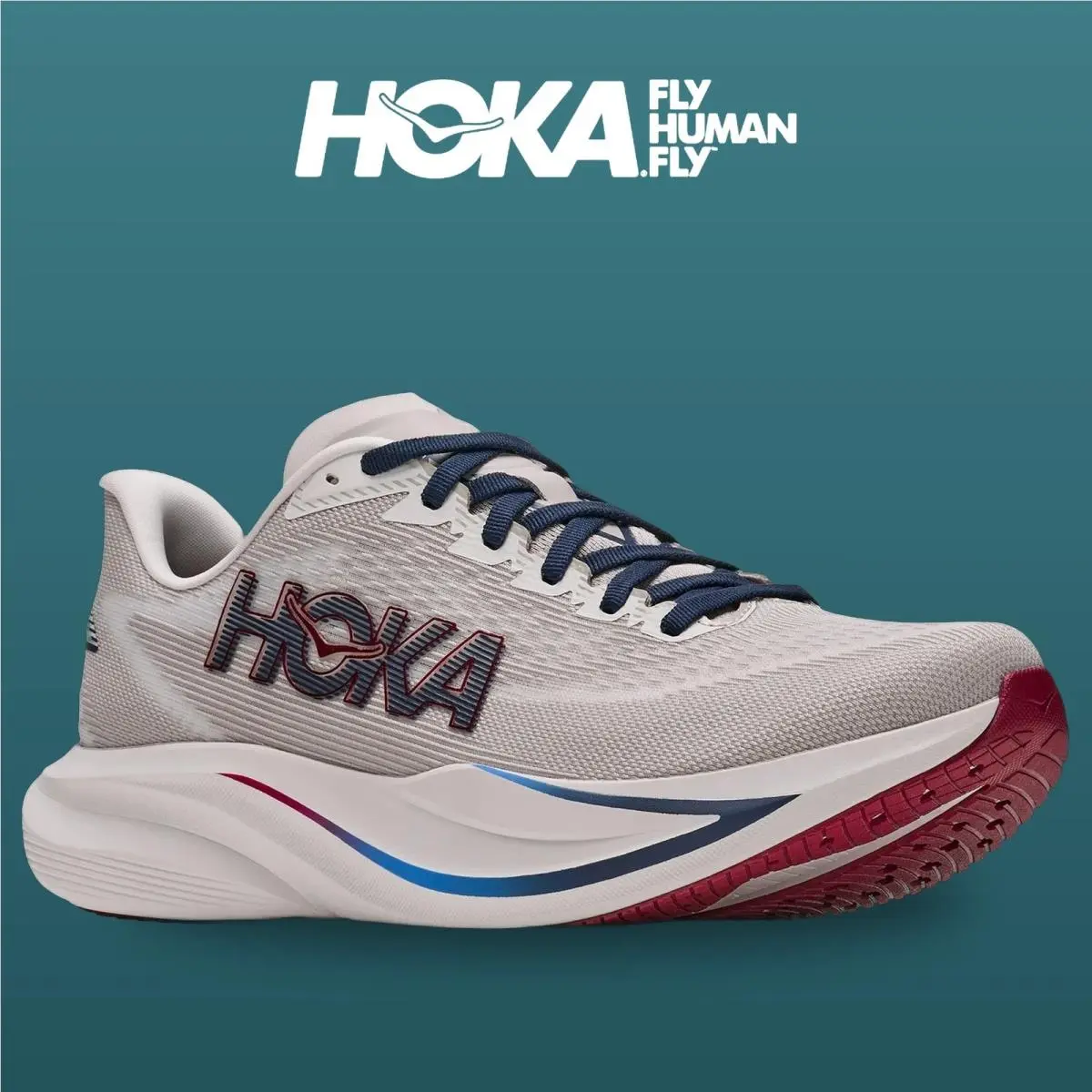 Hoka shoes - Mach 7 - Mach - 1171904-PTYG - Putty/Grout 14