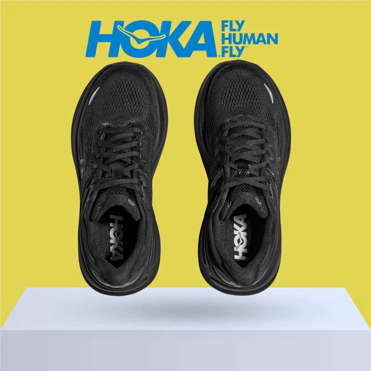 Hoka shoes - Hoka One One Bondi 9 - Downpour/Thunder Cloud 17